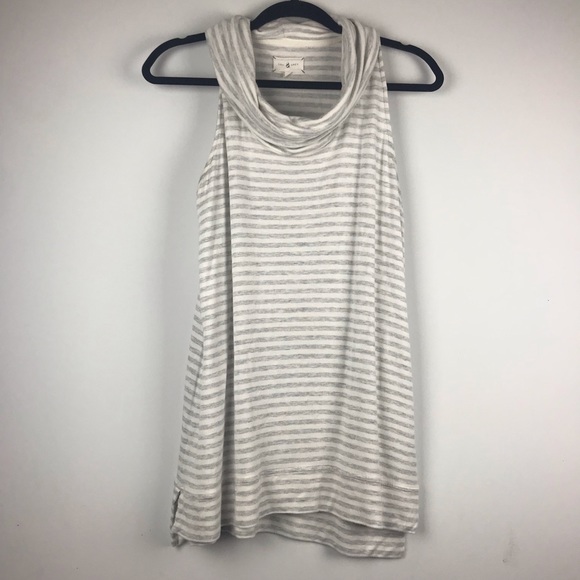 Lou & Grey | Crowl Neck Stripe Tank - Picture 1 of 7